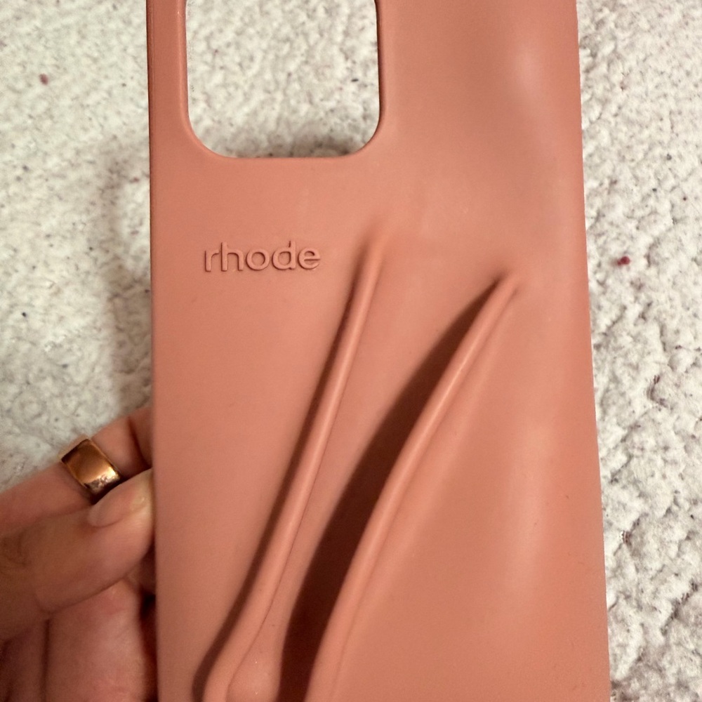 RHODE Brown Phone Case - Picture 2 of 3